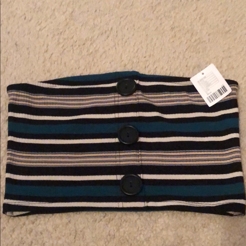 Striped Bandeau Top Urban Outfitters